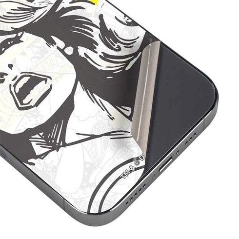 DC Comics Wonder Woman Vintage Comic Art iPhone 15 Pro Max Skin