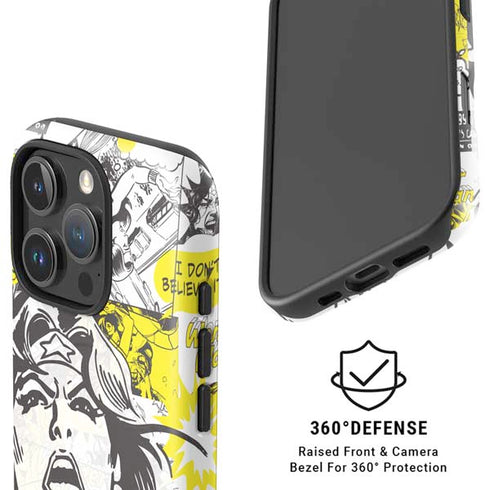 DC Comics Wonder Woman Vintage Comic Art iPhone 16 Pro Magsafe Impact Case