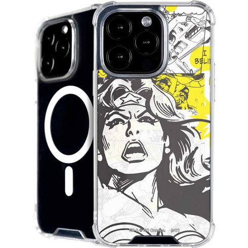 DC Comics Wonder Woman Vintage Comic Art iPhone 16 Pro Max MagSafe Case