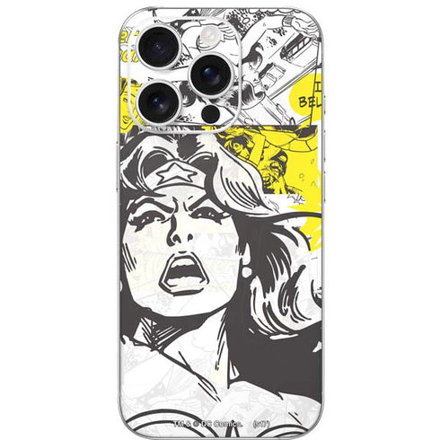 DC Comics Wonder Woman Vintage Comic Art iPhone 16 Pro Skin