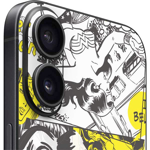 DC Comics Wonder Woman Vintage Comic Art iPhone 16 Skin
