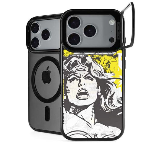 DC Comics Wonder Woman Vintage Comic Art iPhone 18 Pro Kickstand Case
