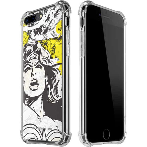 DC Comics Wonder Woman Vintage Comic Art iPhone Cases