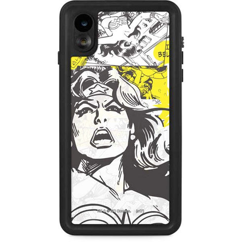DC Comics Wonder Woman Vintage Comic Art iPhone Cases