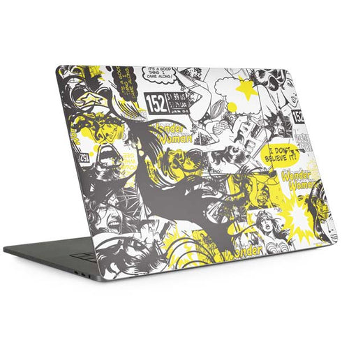 DC Comics Wonder Woman Vintage Comic Art MacBook Skins