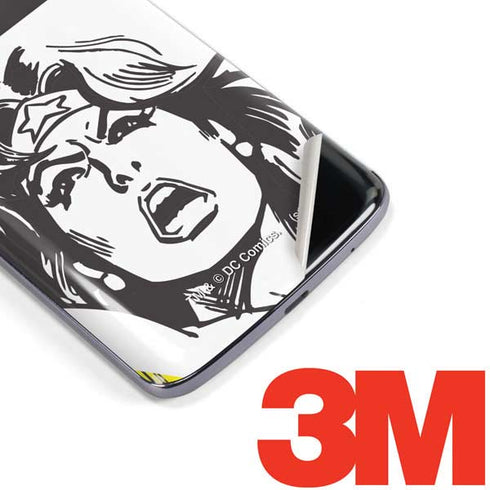 DC Comics Wonder Woman Vintage Comic Art Moto E5 Plus Skin