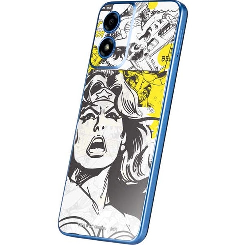 DC Comics Wonder Woman Vintage Comic Art Moto G Play 4G (2024) Skin