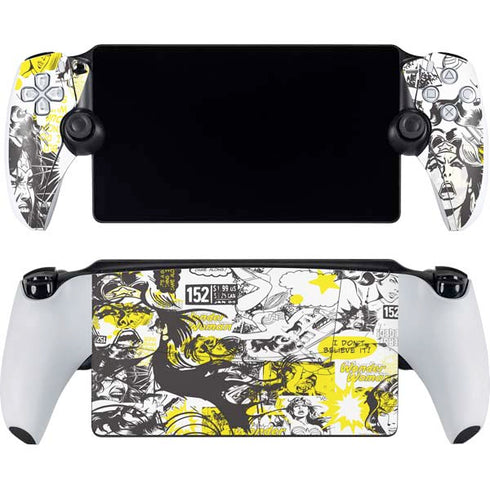DC Comics Wonder Woman Vintage Comic Art PlayStation PS5 Skins