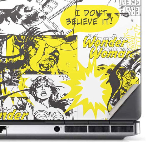 DC Comics Wonder Woman Vintage Comic Art Dell Precision Skin