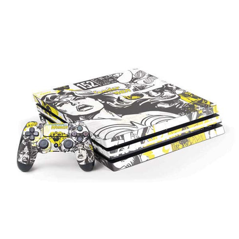 DC Comics Wonder Woman Vintage Comic Art PlayStation PS4 Skins