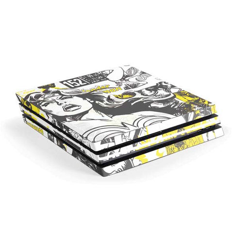 DC Comics Wonder Woman Vintage Comic Art PlayStation PS4 Skins