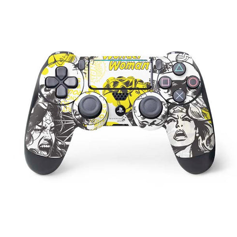 DC Comics Wonder Woman Vintage Comic Art PlayStation PS4 Skins
