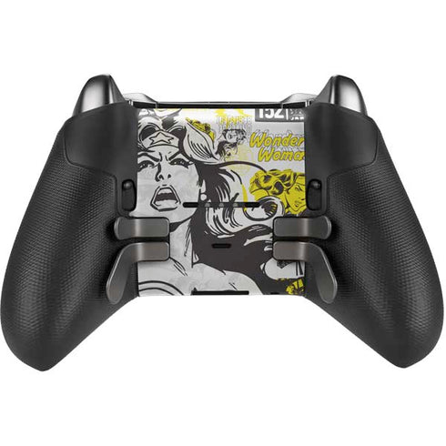 DC Comics Wonder Woman Vintage Comic Art Xbox Elite Wireless Controller Series 2 Skin