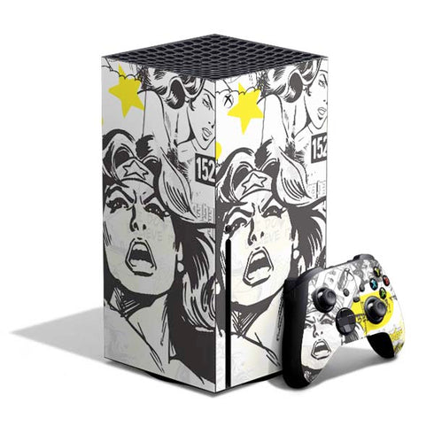 DC Comics Wonder Woman Vintage Comic Art Xbox Series X Skins
