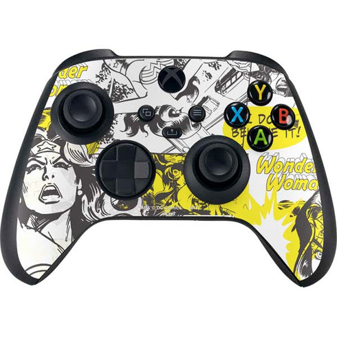DC Comics Wonder Woman Vintage Comic Art XBox Series X Digital Edition Bundle Skin