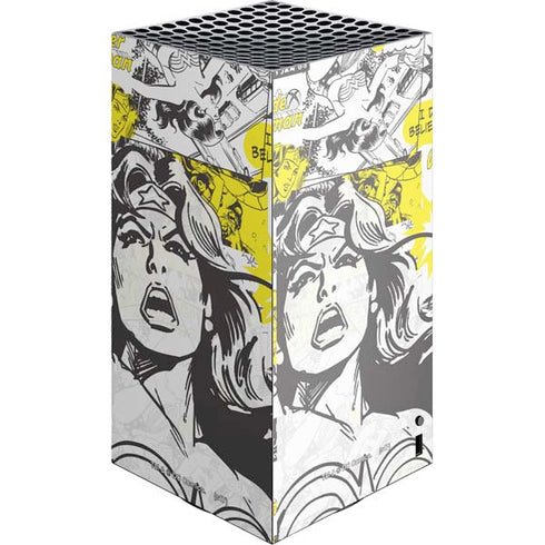 DC Comics Wonder Woman Vintage Comic Art Xbox Series X Skins