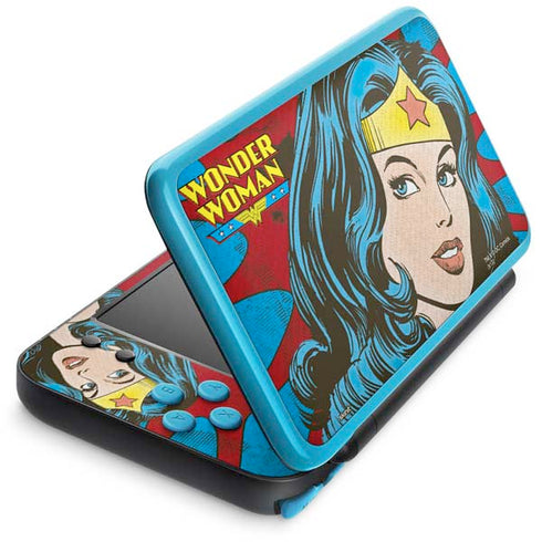 DC Comics Wonder Woman Vintage Profile Nintendo Skins
