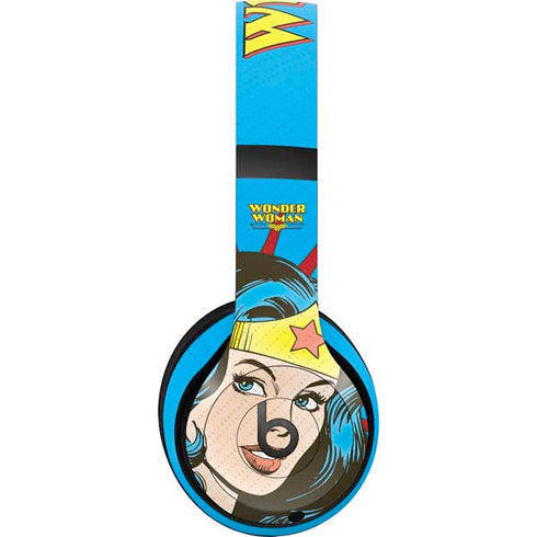 DC Comics Wonder Woman Vintage Profile Beats Studio Pro Wireless Headphones Skin