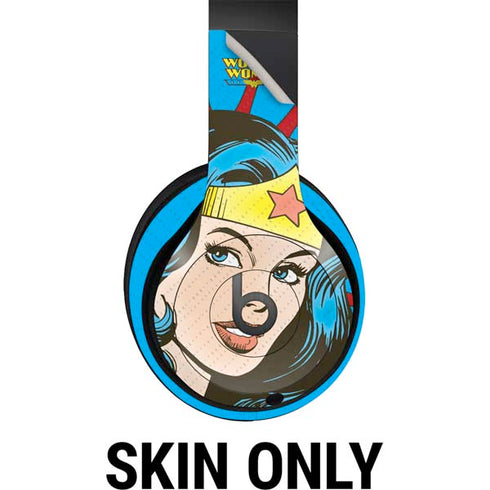 DC Comics Wonder Woman Vintage Profile Beats Studio Pro Wireless Headphones Skin