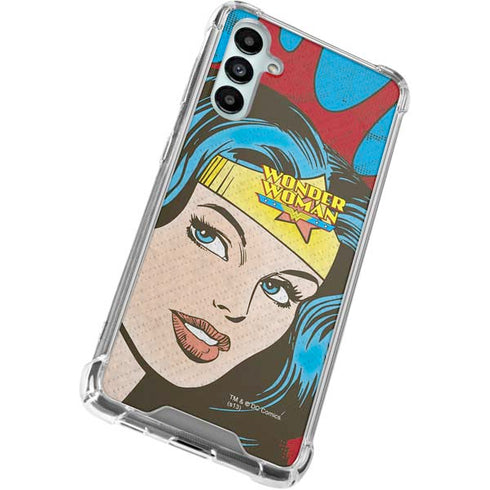 DC Comics Wonder Woman Vintage Profile Gabb Phone 4 Clear Case
