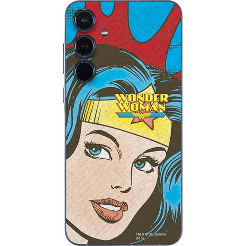 DC Comics Wonder Woman Vintage Profile Galaxy A35 5G Skin