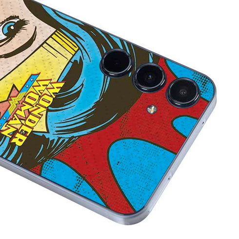 DC Comics Wonder Woman Vintage Profile Galaxy A35 5G Skin