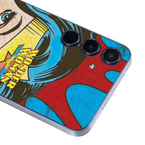 DC Comics Wonder Woman Vintage Profile Galaxy A36 5G Skin