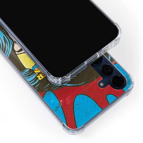 DC Comics Wonder Woman Vintage Profile Galaxy A55 5G Clear Case