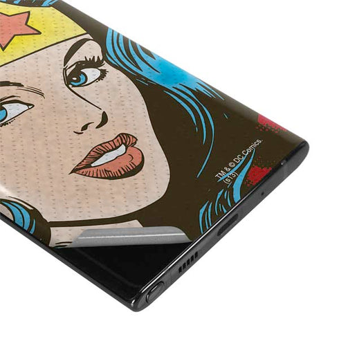 DC Comics Wonder Woman Vintage Profile Galaxy Note 10 Plus Skin