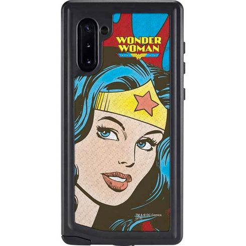 DC Comics Wonder Woman Vintage Profile Galaxy Cases