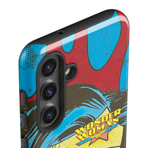 DC Comics Wonder Woman Vintage Profile Galaxy S25 Impact Case