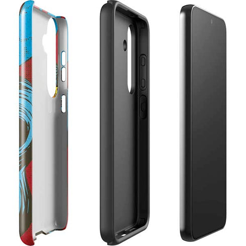 DC Comics Wonder Woman Vintage Profile Galaxy S25 Plus Impact Case