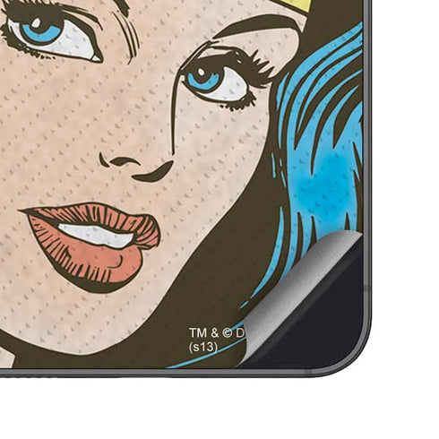 DC Comics Wonder Woman Vintage Profile Galaxy S24 Skin
