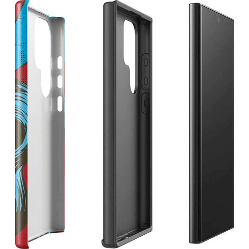 DC Comics Wonder Woman Vintage Profile Galaxy S25 Ultra Impact Case