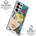 DC Comics Wonder Woman Vintage Profile Galaxy S25 Ultra Clear Case