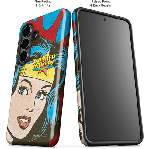 DC Comics Wonder Woman Vintage Profile Galaxy S26 Impact Case