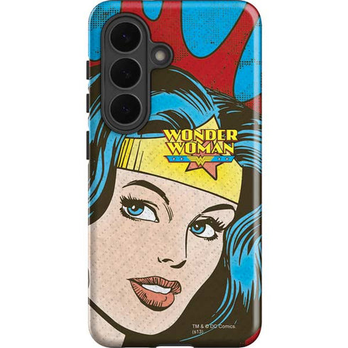 DC Comics Wonder Woman Vintage Profile Galaxy S26 Impact Case