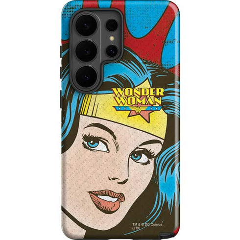 DC Comics Wonder Woman Vintage Profile Galaxy S26 Ultra Impact Case