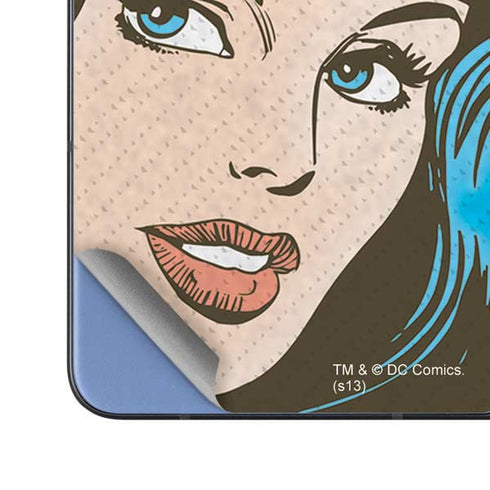 DC Comics Wonder Woman Vintage Profile Galaxy Z Fold5 5G Skin