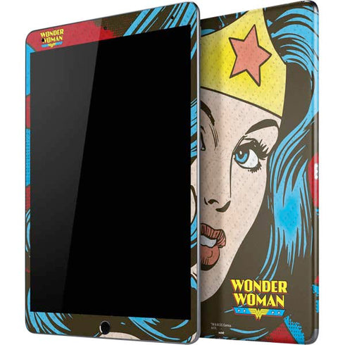 DC Comics Wonder Woman Vintage Profile iPad Skins