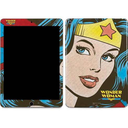 DC Comics Wonder Woman Vintage Profile iPad Skins