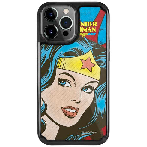 DC Comics Wonder Woman Vintage Profile iPhone Cases