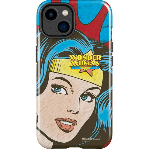 DC Comics Wonder Woman Vintage Profile iPhone 15 Impact Case