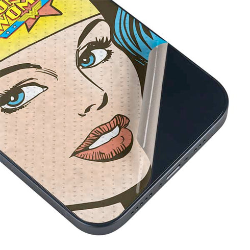 DC Comics Wonder Woman Vintage Profile iPhone 15 Skin