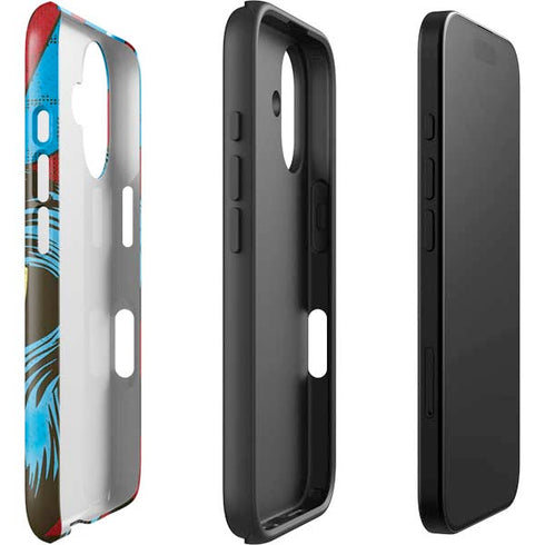 DC Comics Wonder Woman Vintage Profile iPhone 16 Impact Case