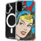 DC Comics Wonder Woman Vintage Profile iPhone 16 Plus MagSafe Case