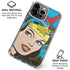 DC Comics Wonder Woman Vintage Profile iPhone 16 Pro Max Clear Case