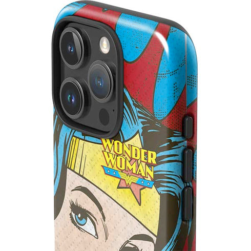 DC Comics Wonder Woman Vintage Profile iPhone 16 Pro Max Impact Case