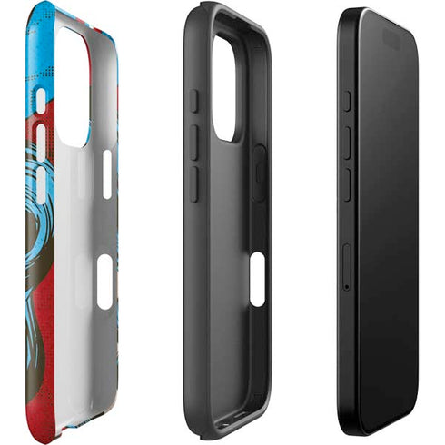 DC Comics Wonder Woman Vintage Profile iPhone 16 Pro Max Impact Case