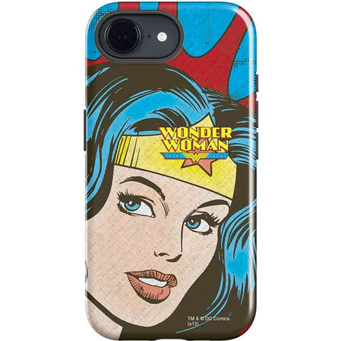 DC Comics Wonder Woman Vintage Profile iPhone 16e Impact Case